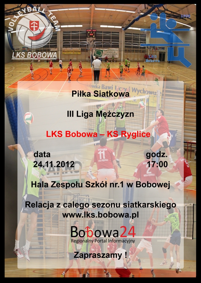 Siatkówka – LKS Bobowa vs. KS Ryglice