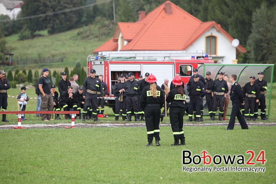 OSP Stróżna reprentowała gminę na Powiatowych Zawodach Pożarniczych