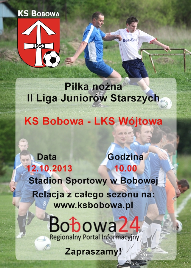 Piłka nożna – KS Bobowa vs. LKS Wójtowa