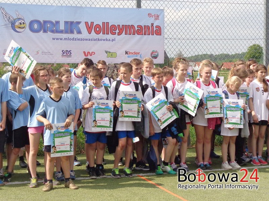 Bobowa króluje w turnieju Orlik Volleymania
