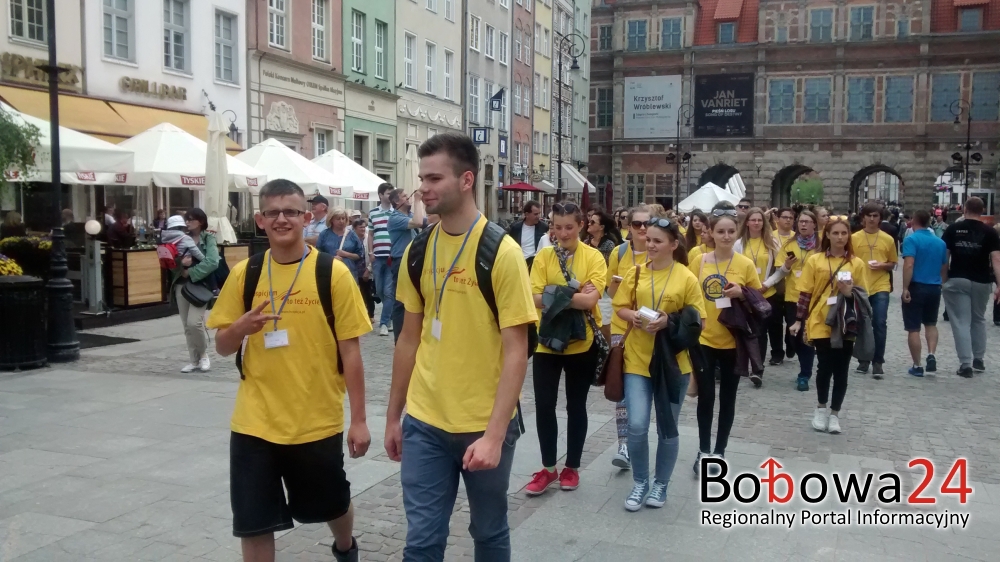 Wyjazd studyjny wolontariuszy ZSZ Bobowa do Gdańska