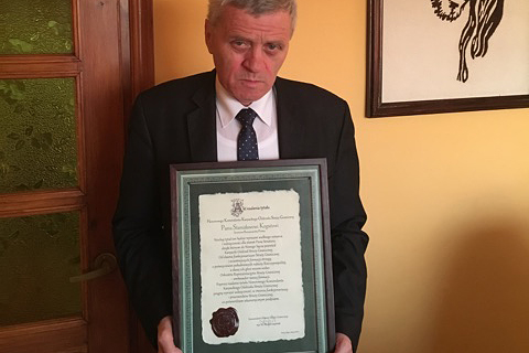Senator Kogut honorowym komendantem Karpackiego Oddziału Straży Granicznej