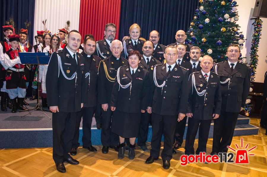 Spotkanie opłatkowe strażaków w Tarnowie z udziałem druhów ziemi gorlickiej