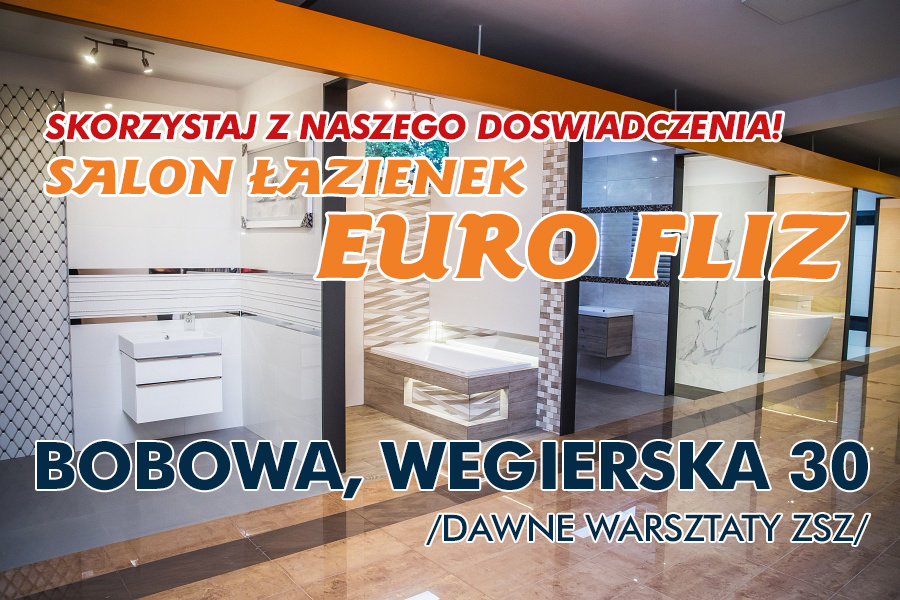 Salon łazienek Euro-Fliz w Bobowej. Profesjonaliści doradzą w zakupach!