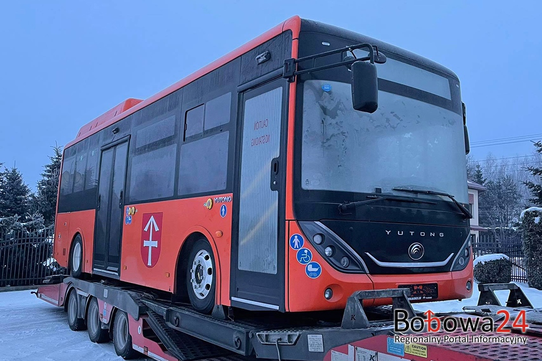 Elektryczny autobus Yutung dotarł już do Bobowej (ZDJĘCIA)