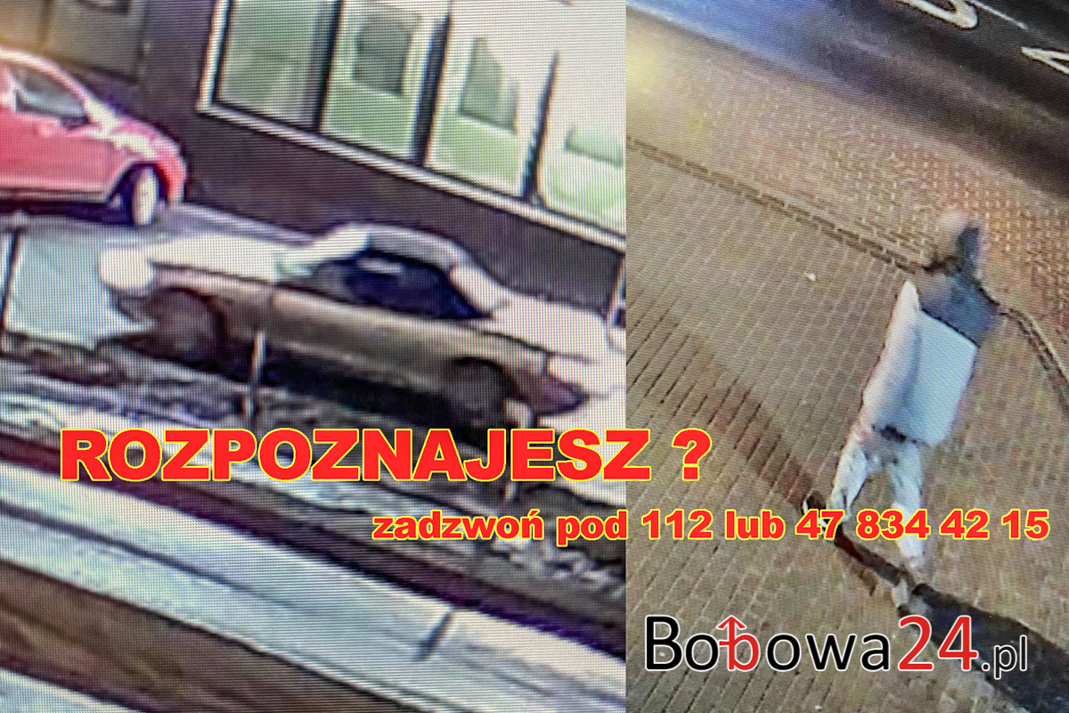 Bobowa: zuchwała kradzież samochodu. Mamy zdjęcia złodzieja i samochodu którym przyjechał! Czy ktoś go rozpoznaje?