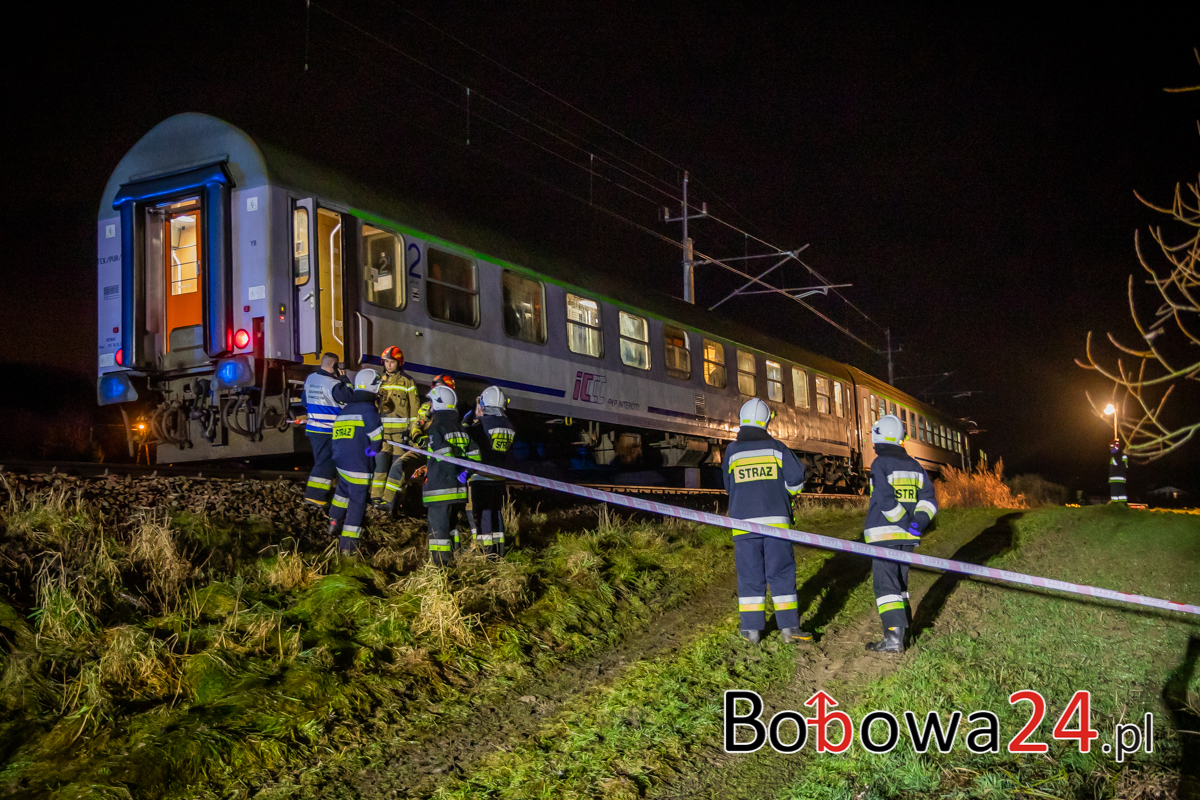 Wilczyska, pociąg relacji Gdynia Krynica potrącił śmiertelnie mężczyznę